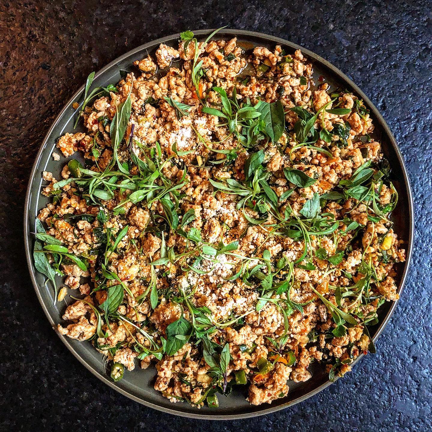 Image of Larb Gai in a plate